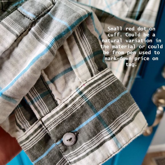 NEW $79 SANCTUARY Button-Up Shirt Green Plaid Med - Picture 6 of 13